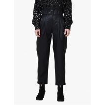 Molly Bracken - Pantalón tapered de talle alto con cinturón - Talla L - Negro