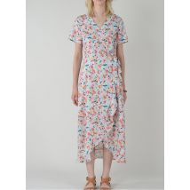Molly Bracken - Wickelkleid aus bedrucktem satin - Größe XS - Mehrfarbig