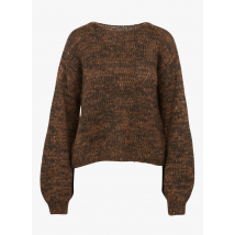 Momoni - Pull col rond en laine mélangée - Taille L - Noir