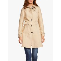 Morgan - Belted trench coat with classic collar - 38 Size - Beige