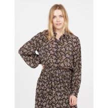 Moss Copenhagen - Chemise col classique imprimé floral - Taille S - Noir
