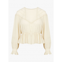 Object - Top col rond - Taille 38 - Beige