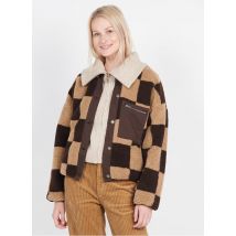 Object - Veste col rond molletonnée - Taille 42 - Beige