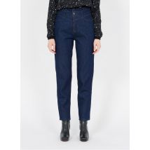 One Step - Jean droit taille haute - Taille 34 - Bleu