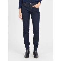 One Step - Slim-fit 7/8 cotton-blend jeans - 42 Size - Blue