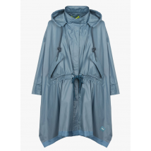 Oof - Oversized sweater van katoenmix met capuchon - 40 Maat - Blauw