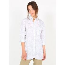 Paul Smith - Chemise col classique imprimée en coton - Taille 42 - Blanc