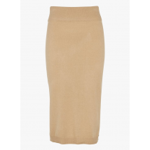 Pennyblack - Halflange rok van wol- en kasjmiermix - M Maat - Beige