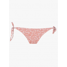 Pieces - Culotte de bain imprimé floral - XS Maat - Roze