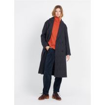 Pomandere - Manteau col tailleur en laine mélangée - Taille 40 - Gris
