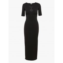 Recc Paris - Lange jurk van jersey - 38 Maat - Zwart