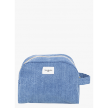 Rive Droite Paris - Kulturtasche aus recyceltem denim mit reißverschluss - Einheitsgröße - Bleached Jeans