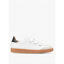 Rivecour - Leren sneakers met klittenband n11 - 36 Maat - Wit