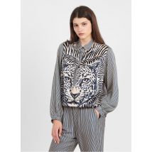 Sack S - Soepelvallende broek met elastiek en print - XS Maat - Multikleurig