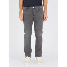 Sandro - Slim fit jeans aus stretch-baumwolle mit mittelhohem bund - Größe 33 - Grau