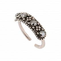 Satellite Paris - Adjustable ring - One Size - Silver