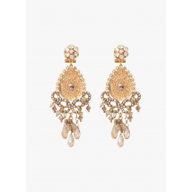 Satellite Paris - Boucles d'oreilles pendantes - Taille Unique - Doré