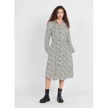 Scotch And Soda - Halflange jurk met klassieke kraag en bloemenprint - M Maat - Multikleurig