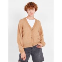 Second Female - Vest met v-hals wolblend met mohair - S Maat - Beige