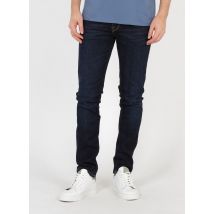 Selected - Slim fit jeans van gemengde biokatoen - 34/32 Maat - Blauw