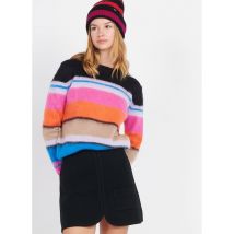 Sonia Rykiel - Trui van wolmix met ronde hals - XS Maat - Gestreepte