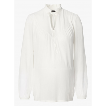 Supermom - Zwangerschapsblouse - S Maat - Wit