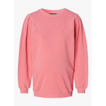 Supermom - Effen zwangerschapssweater - XL Maat - Roze
