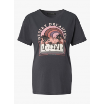 Supermom - Zwangerschaps-t-shirt - XS Maat - Grijs