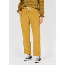 The New Society - Carotbroek van ribkatoen - L Maat - Geel