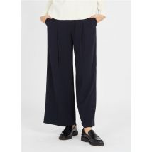 Theory - Pantalon large taille haute à pinces - Taille 4 - Bleu