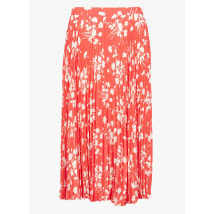 Twinset - Jupe midi plissée imprimé floral - Taille M - Rayé