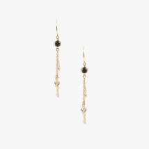 Virginie Berman - Gold-plated brass earrings - One Size - Golden