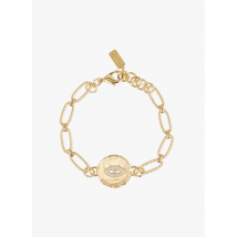 Virginie Berman - Pulsera de latón dorado - Talla única - Dorado