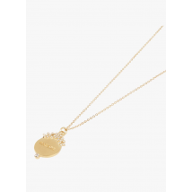 Virginie Berman - Ketting van verguld messing - Een Maat - Goudkleurige