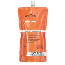 Wedo - Mascarilla capilar vegana de hidratación y brillo para cabellos normales y dañados recarga - 500ml