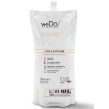 Wedo - Masque cheveux vegan légèreté et douceur recharge pour cheveux fins - 500ml