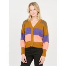 Yas - Gilet Col V - Taille L - Multicolore
