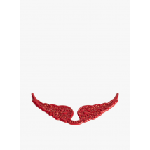 Zadig&voltaire - Charm ailes à strass - Taille Unique - Rouge