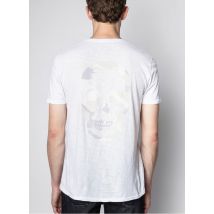 Zadig&voltaire - Camiseta de algodón con cuello redondo - Talla S - Blanco