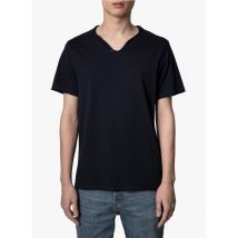 Zadig&voltaire - Henley-t-shirt aus baumwolle - Größe S - Blau