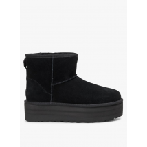 Ugg - Botines de piel con cuña - Talla 41 - Negro