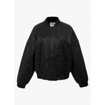 Frnch - Oversized - gewatteerd jasje met opstaande kraag - M Maat - Zwart