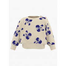 Petit Bateau - Bedrucktes sweatshirt - Größe 12M - Weiß