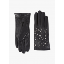 The Kooples - Gants en cuir à rivets - Taille 7.5 - Noir
