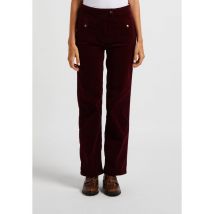 Pablo - Pantalón recto de terciopelo de algodón - Talla 34 - Rojo