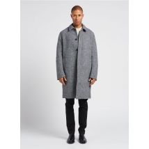 Minimum - Manteau midi en laine mélangée - Taille L - Noir