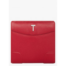 Le Tanneur - Portefeuille en cuir grainé - Taille Unique - Rouge