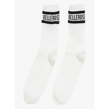 Bellerose - Chaussettes imprimées en coton mélangé - Taille 31/34 - Blanc