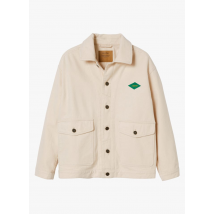 American Vintage - Katoenen jasje met klassieke kraag - 3A Maat - Beige
