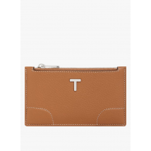 Le Tanneur - Porte-cartes en cuir grainé - Taille Unique - Noir